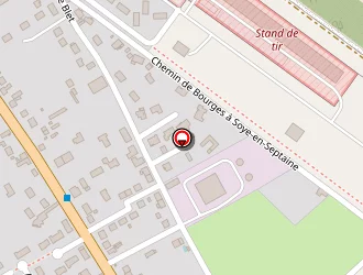 Carte de Centre De Loisirs à Bourges