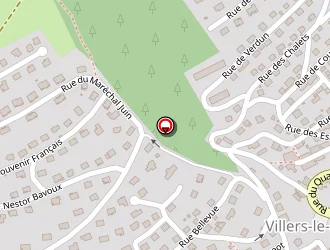 Carte de Ecole Primaire Publique Centre à Villers-le-lac