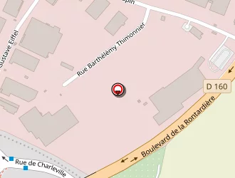 Carte de Cholet Pneus à Cholet