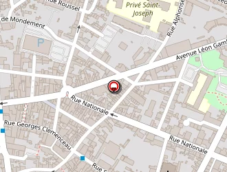 Carte de Tessier Boursier Francette à Cholet