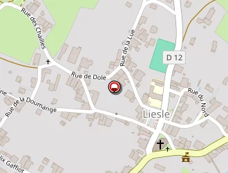 Carte de Groupe Scolaire à Liesle