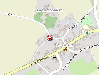 Carte de Rillault Claude à Bournan