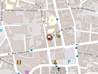 Carte de Espace Sfr à Cholet