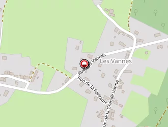 Carte de La Fontaine Cavalier à Urzy