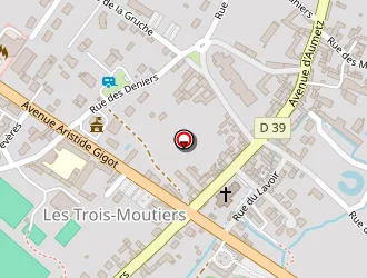 Carte de Chez Cousin à Trois-moutiers (les)