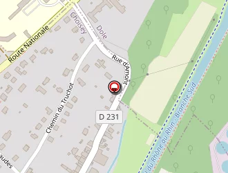 Carte de Garages Prost à Choisey