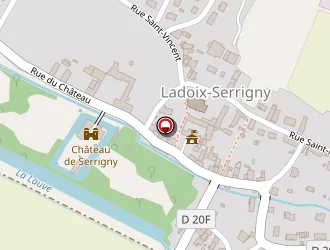 Carte de Adelec France à Ladoix-serrigny