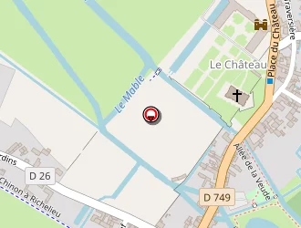 Carte de Centre De Secours à Champigny-sur-veude