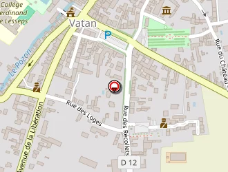 Carte de Danetz Guy Et Fils (ets) à Vatan