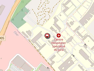 Carte de Cora Drive à Choisey