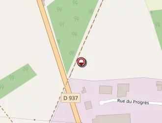 Carte de Espace Auto Genest à Geneston