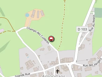 Carte de La Tribu Dorée à Amondans