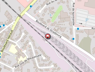 Carte de Ecole Primaire Molière à Cholet