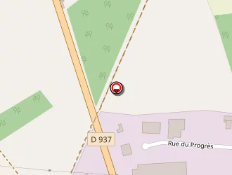 Carte de Geneston Automobiles à Geneston