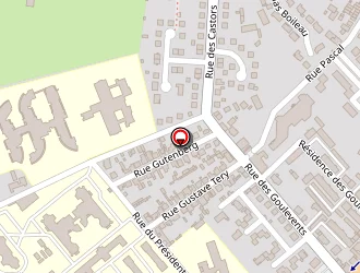 Carte de Royal Auto Ecole à Bourges