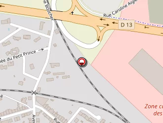 Carte de Sentier Pedestre à Cholet