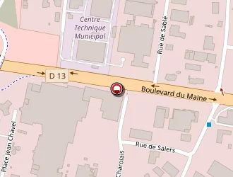 Carte de Outhi-tech à Cholet