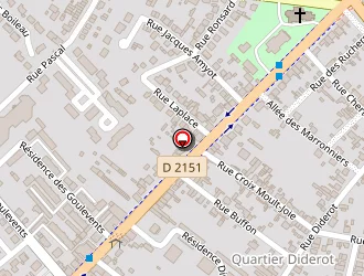 Carte de Goulaux Viviane à Bourges