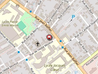 Carte de Méga Gym Club à Bourges