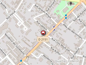 Carte de Aéropizza (l) à Bourges