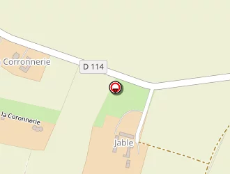 Carte de Auberge De Jable à Lémeré