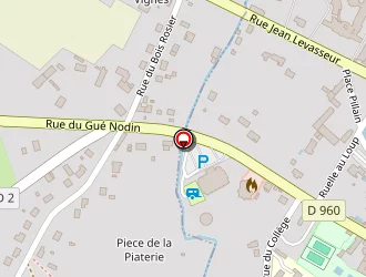 Carte de Centre De Secours à Vatan