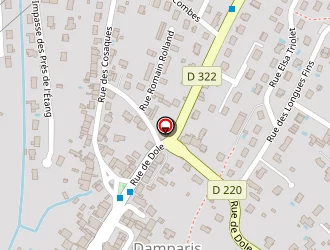 Carte de Alain Pizza à Damparis