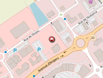 Carte de Ibis Styles Cholet à Cholet