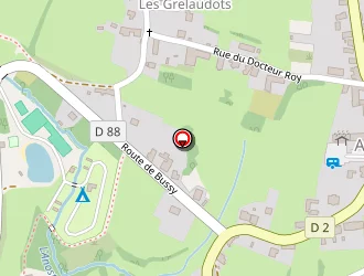 Carte de La Poste à Anost