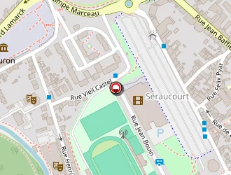 Carte de Skate Park De Seraucourt à Bourges