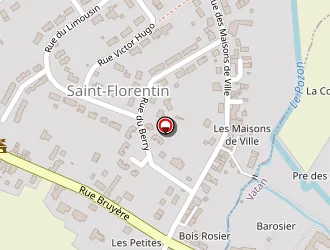 Carte de Ferré à Saint-florentin