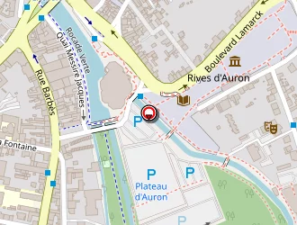 Carte de Open Travaux à Bourges