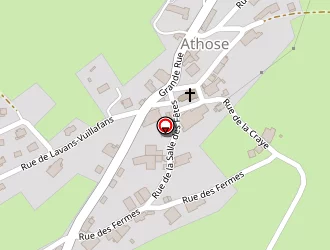 Carte de Acinox à Athose