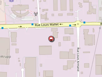 Carte de Cemex Bétons à Bourges