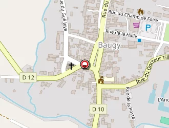 Carte de Maniacar à Baugy