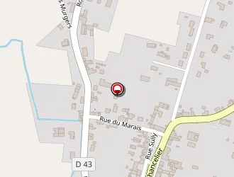 Carte de Le Sully à Baugy