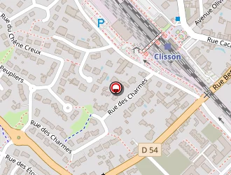 Carte de Girard Hervouet (gh) à Clisson