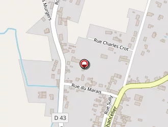 Carte de Espace Canin à Baugy