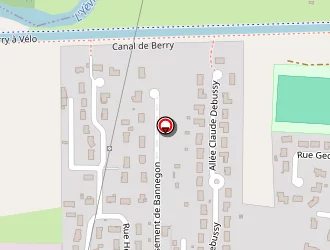 Carte de Ecomultiservices (auto-entreprenneur) à Bourges