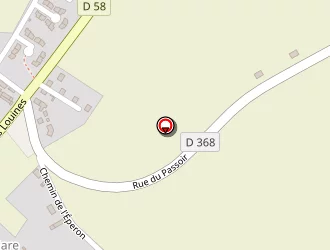 Carte de Fontaine Robert à Pouzay