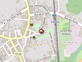 Carte de C.r.c.a.m Centre Ouest à Reuilly