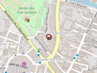 Carte de La Cote De Boeuf à Bourges