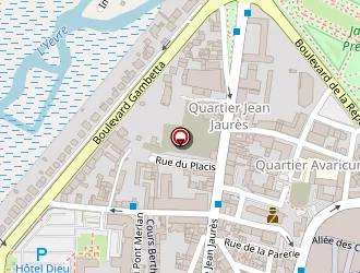 Carte de Les Sens à Bourges