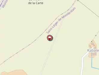 Carte de Charpentier Rc à Saint-léger-de-montbrillais