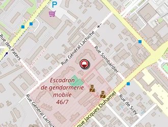 Carte de Paradysz (scp) à Dole