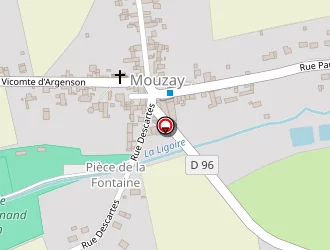 Carte de Desloges Eric à Mouzay