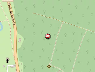 Carte de La Saura à Lusigny-sur-ouche