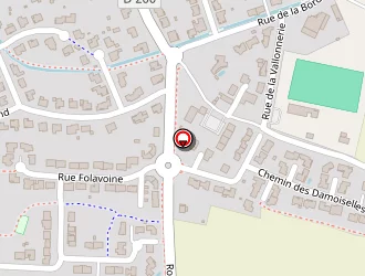 Carte de Pineau Bernard à Nuaillé