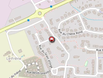 Carte de Beaupérin Daniel à Nuaillé