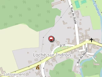 Carte de Agence Postale à Loché-sur-indrois